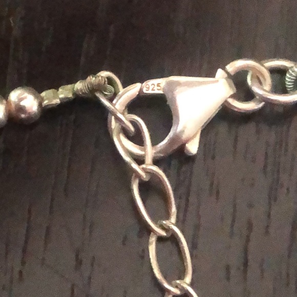 S.S. Beaded emerald necklace - Picture 5 of 5